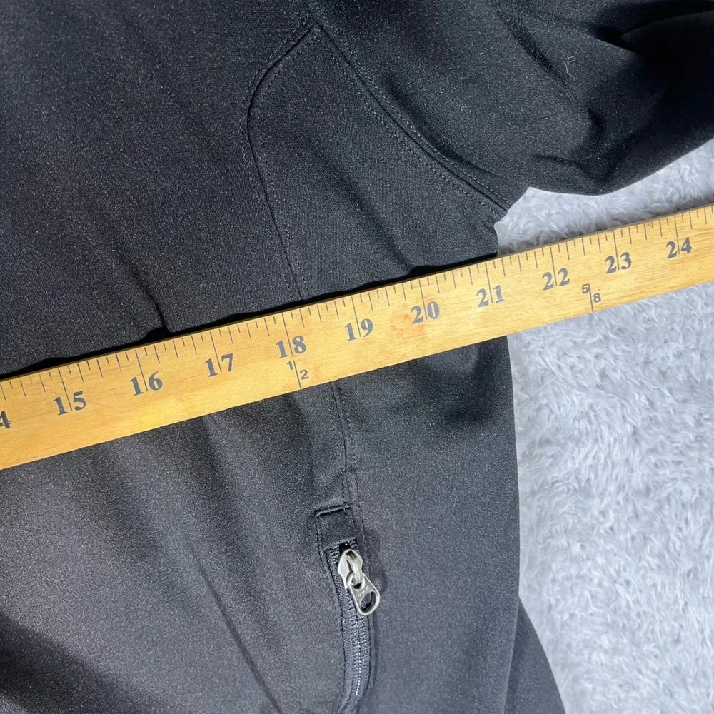 The North Face TKA Stretch Full Zip Jacket Mens Black Lightweight Activewear